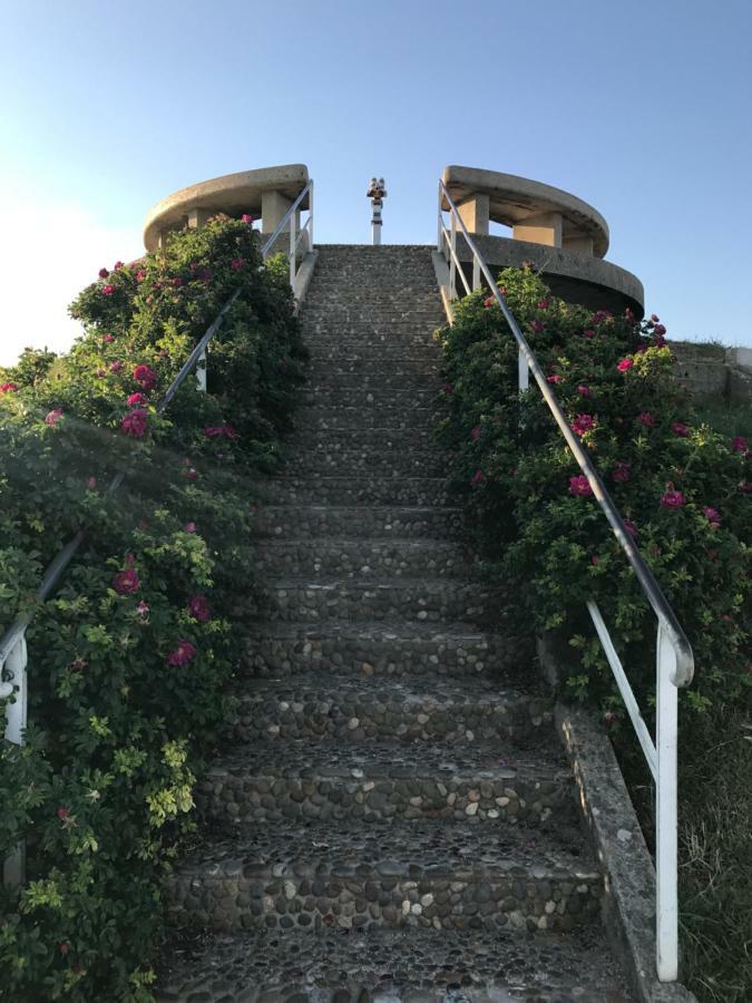 Vue Mer A Arromanches Kültér fotó